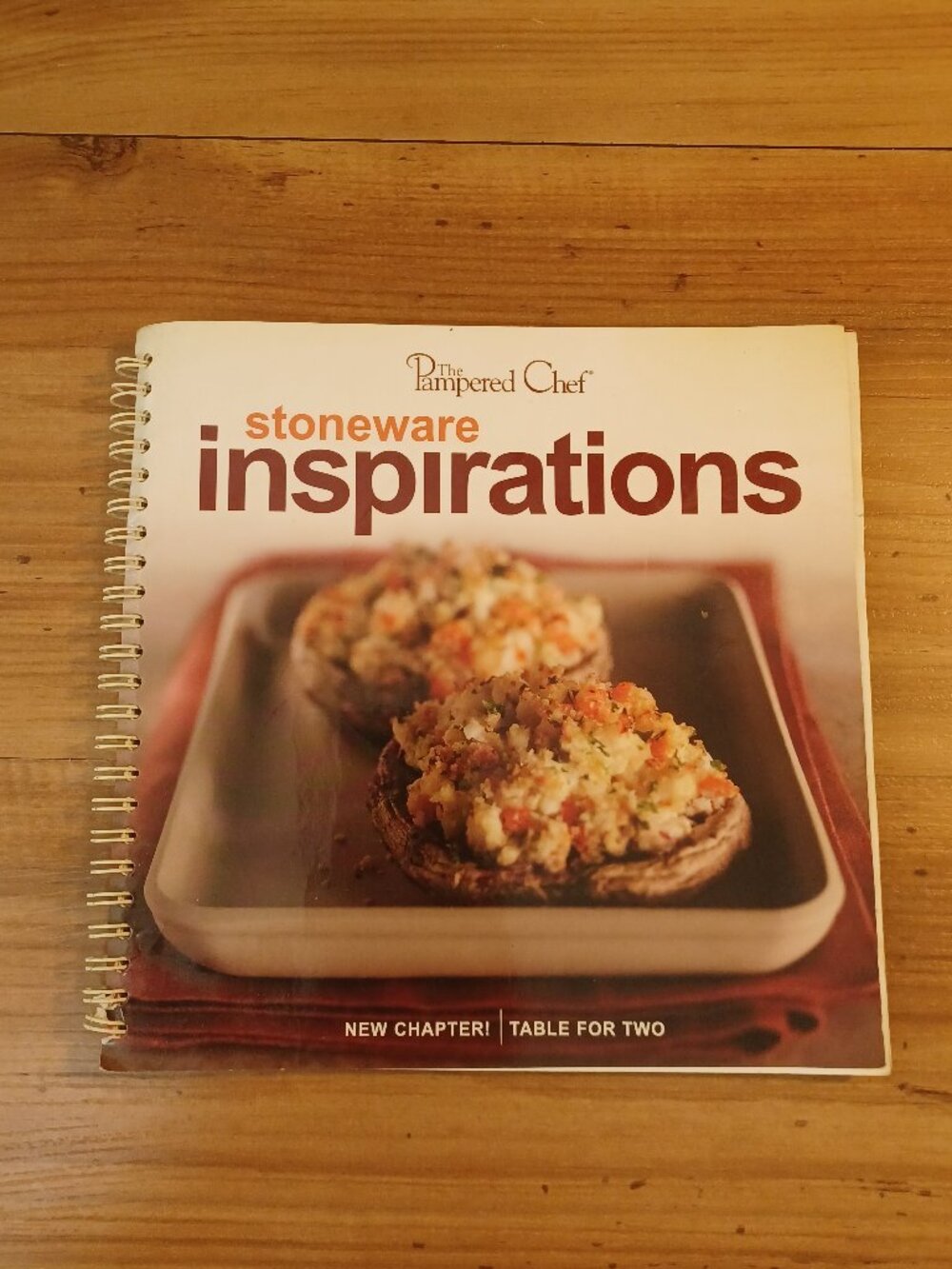 Pampered Chef Stoneware Insprations Cookbook